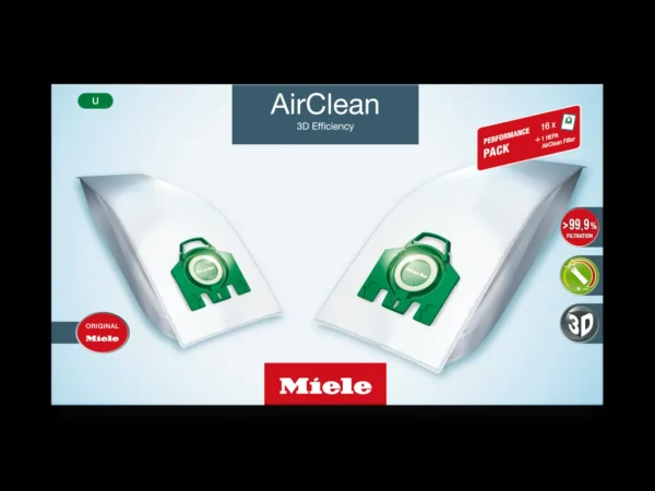 Miele Accessories>Performance Pack AirClean 3D Efficiency U