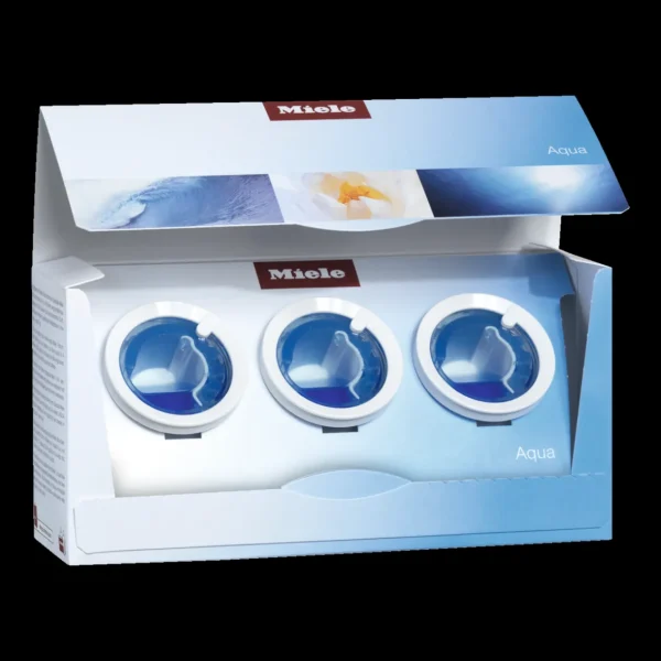 Miele Tumble Dryer Fragrances>Set of 3 x Aqua fragrance flacon